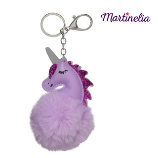 Martinelia Schlüsselanhänger Einhorn-Puschel Sortierte Farben 