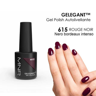 Mnp Mesauda Gelegant Esmalte Semipermanente 8Ml 615Rouge Noir 