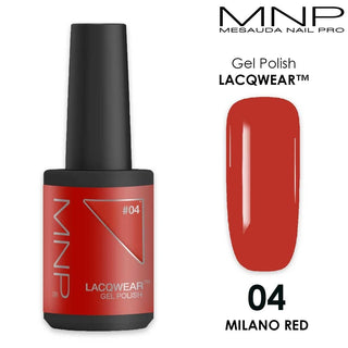 Mesauda Lacqwear Mnp 04 Milano Red 10 ml — Smalto gel
