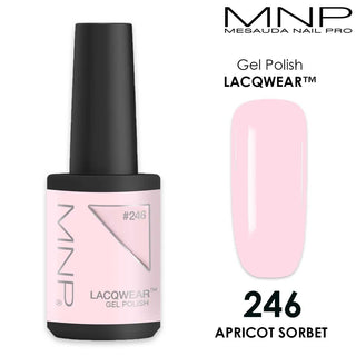 Mesauda Lacqwear Mnp 10 Ml Gel Polish 246 Sorbetto de Albaricoque 