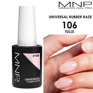 Mesauda Base Gomma 106 Tulle 14 ml — Base coat gel