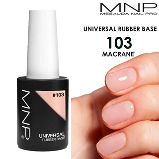 Mesauda Base Gomma 103 Macramé 14 ml — Base coat gel