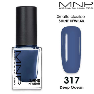 Mnp Esmalte Clásico Shine N'Wear 317 Deep Ocean 