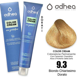 Odhea Värivoide ammoniakilla 100 ml - 9.3 Erittäin vaalea kultainen blondi 