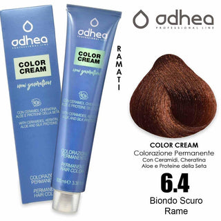 Odhea Väri Kerma Ammoniakilla 100 ml - 6.4 Tumma Kuparinvaalea 