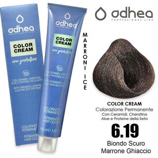 Odhea Väri Kerma Ammoniakilla 100 ml - 6.19 Tumma Vaalea Jääruskea 