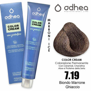 Odhea Väri Kerma Ammoniakilla 100 ml - 7.19 Jäätävän Ruskea Blond 