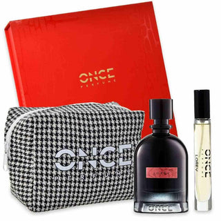 Coffret Cadeau Once : Parfum Once - Lorev Edpi 100Ml + Voyage 10Ml + Pochette 