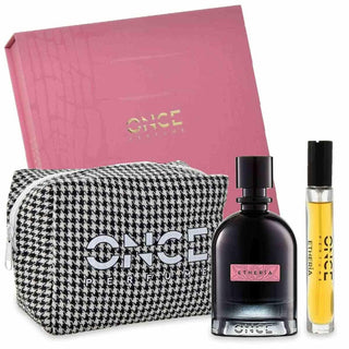 Conjunto Presente Once: Perfume Once - Etheria Edpi 100 ml + Viagem 10 ml + Bolsa 