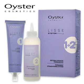 Oyster Lisse System 100+100 ml Sistema Stirante Permanente — Trattamento permanente capelli