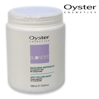 Oyster Blondye Maschera Antigiallo 1000 ml — Maschera capelli