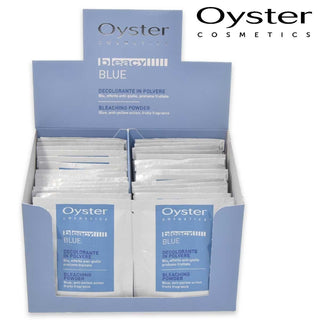 Oyster Bleacy Blu Blegemiddel i Pulver Antigul Æske 30 Poser 25 Gr 