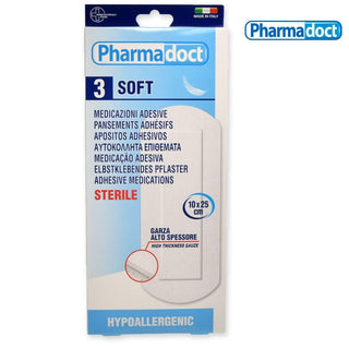 Pharmadoct Cerotti 10 x 25 Tnt Sterile 3 Pezzi — Cerotti