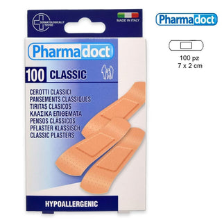 Pharmadoct Klassiske plastre 100 stk 
