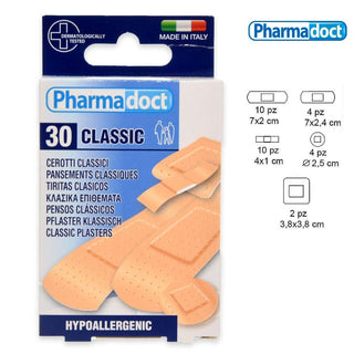 Pharmadoct Cerotti Classici Assortiti 30 Pezzi — Cerotto
