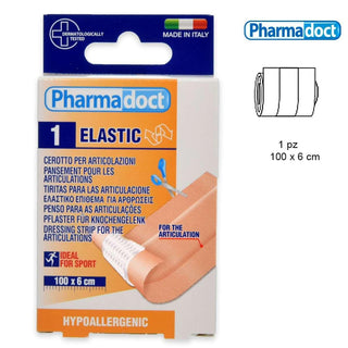 Pharmadoct Elastisk bomuldsstrimmel 100 x 6 cm 