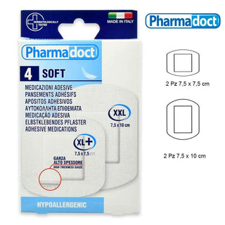 Pharmadoct Tnt-plastre Høj Beskyttelse 4 Stykker 