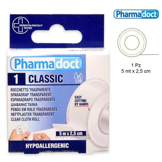 Pharmadoct Transparent spole 5 M X 2,5 Cm 