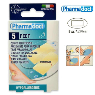 Pharmadoct 5 Cerotti Vesciche Idrocolloidali — Cerotti medicali