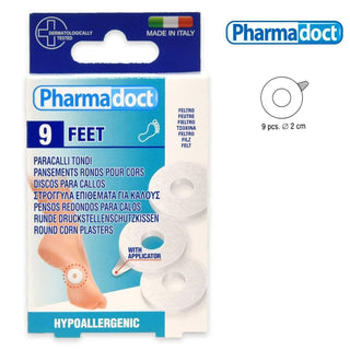 Pharmadoct Protettivi Paracalli Tondo Feltro 9 pezzi — Protezioni medicali