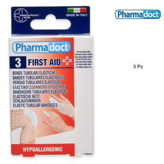 Pharmadoct Reti Tubolari 3 Misure Dito Mano Gamba — Benda medica