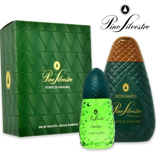 Set de Regalo Pino Silvestre: Eau De Toilette 75Ml + Champú de Ducha 400Ml 