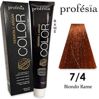 Professionel Permanent Farve 100 Ml 7/4 