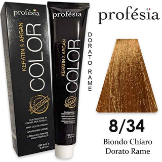 Profesia Colore Permanente Professionale 8/34 100 ml — Tintura capelli