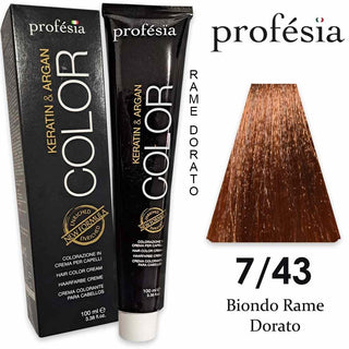 Profesia Colore Permanente 7/43 100 ml — Tintura capelli