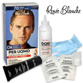 Renée Blanche Uomo Crema Colorante 7.0 Biondo — Tintura capelli