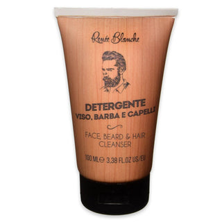 Rene'e blanche Men's Grooming Detergente Viso Barba E Capelli 100 ml — Detergente multifunzione