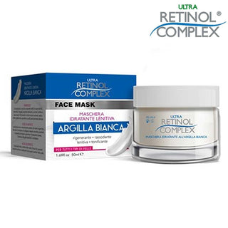 Retinol Complex מסכת פנים מרגיעה ומלחחת עם חימר לבן 50 מ"ל 
