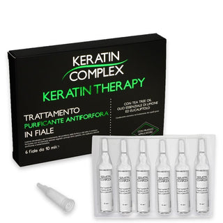 Keratin Complex Trattamento Purificante Antiforfora 6 Fiale 10 ml — Trattamento antiforfora