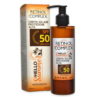 Retinol Complex Hello Summer קרם הגנה מהשמש Spf 50 200 מ"ל 