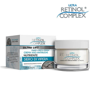 Retinol Complex אולטרה ליפט מזין עם סרום ארס נחש 50 מ"ל 