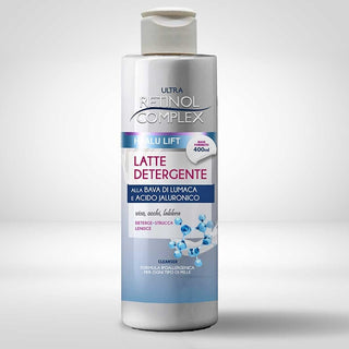 Retinol Complex Leche Limpiadora 400 Ml Baba de Caracol y Ácido Hialurónico 