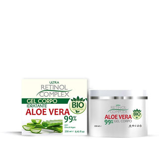 Retinol Complex Linea Bio Gel Corporal Aloe Vera 99% 250 Ml 