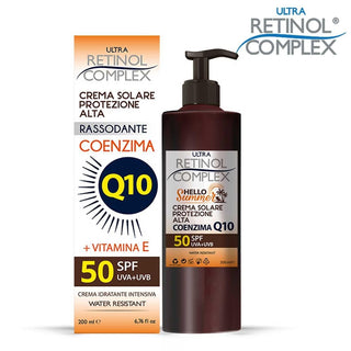 Retinol Complex Hello Summer קרם הגנה מהשמש Spf 50 קואנזים Q10 200 מ"ל 