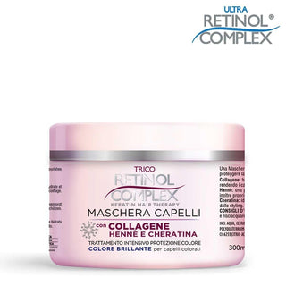 Trico Retinol Complex מסכת הגנה לצבע עם קולגן וקרטין 300 מ"ל 