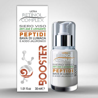 Retinol Complex Sérum Booster com Peptídeos e Ácido Hialurónico 30 ml 