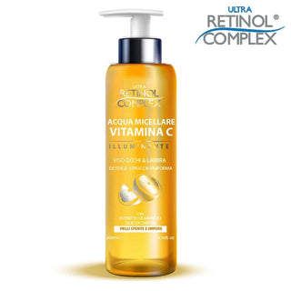 Retinol Complex Micellarvand Vitamin C Øjne & Læber 200 ml 