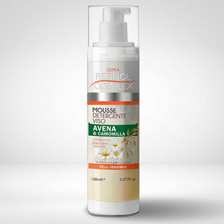 Retinol Complex Mousse Detergente Viso Avena & Camomilla Pelli Sensibili 150 ml — Detergente viso