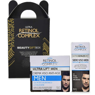 Retinol Complex Face Bossidante Men קרם פנים אנטי-אייג' 50 מ"ל + סרום פנים לגברים 30 מ"ל 