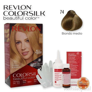 Revlon Colorsilk N 74 Biondo Medio — Colorante capelli