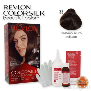 Revlon Colorsilk N 33 Castano Scuro Delicato — Tinta per capelli