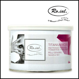 Roial Cera en tarro 400 Ml Titanio Rosa Pieles Sensibles 