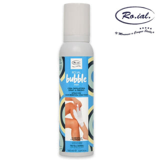 Roial Cera Bubble Wax Clorofilla 150 ml Pelli Sensibili — Cera spray fredda