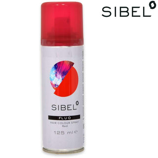 Sibel Rosso Fluo 125 ml — Spray capelli colorato