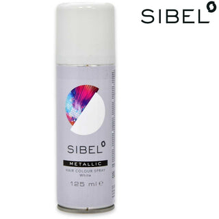 Sibel Sprej Bílý Metalický 125Ml 