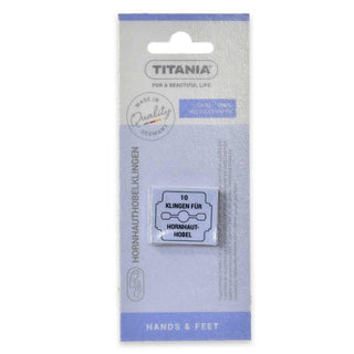 Titania להבים לסכין יבלות X 10 יחידות 